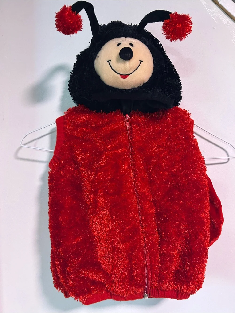 Y2K Chrisha Playful Plush Ladybug Costume